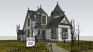 Charles Addams Haunted House 3d Warehouse House 3d Model Haunted House Haunting