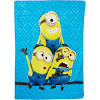 Despicable me minions panel fleece blanket throw brand new gift karate love. 1