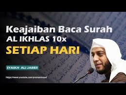 Selain dikenal sebagai sosok yang berkarisma, syekh ali jaber punya ciri khas penyampaian dakwah yang menyejukkan hati. Tangis Syekh Ali Jaber Saat Membaca Surat Al Ikhlas Youtube Kekuatan Doa Membaca Kutipan