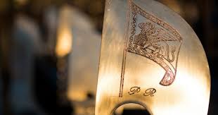 Golden Host Lion Of San Marco Detail On Gondola Ferro Venice Venice Venice Travel Winter Sun