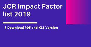 6 of 82 titles in obstetrics and gynecology. Journal Impact Factor List 2019 Jcr Web Of Science Pdf Xls Journal Impact Factor