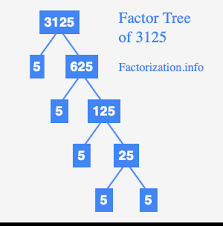 Find the prime factorization of 40 and. Prime Factors Of 3125