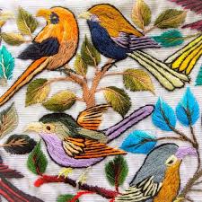 Gimena Romero Bordadeira Mexicana Inspiracao De Bordado Projetos De Bordados A Mao Passaro Bordado