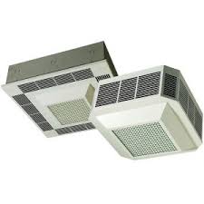 Electric ceiling heaters contain the heat so it can't escape from where it's meant to be. King Electric Model Kds