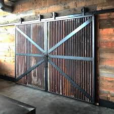 Corrugated Metal Ideas For The Home Exterior Barn Doors Barn Door Designs Building A Barn Door