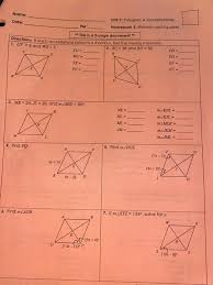 Wilson answer key 1 see answer answer 5.0 /5 3. Solved Unit 7 Homework 5 Rhombi Squares Directions If Chegg Com