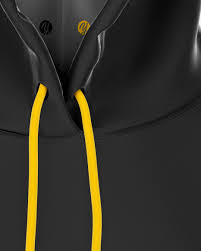 Download Hoodie Dress Mockup Front View In Apparel Mockups On Yellow Images Object Mockups