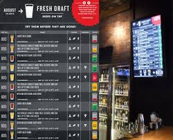 Push Old Chicago Restaurant Re Brand Design Work Life Beer Menu Design Digital Menu Boards Chicago Restaurants