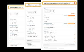 Eigen vectors and eigen values help us understand linear transformations in a much simpler way and so we find them. Eigenvalue Calculator Wolfram Alpha