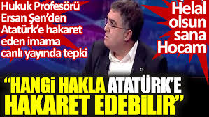 Televizyonlarda telefon bağlantılarında ses gösterir bazen. Ersan Sen Den Ataturk E Hakaret Eden Imama Canli Yayinda Tepki