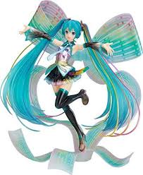 She was the first vocaloid to be developed by the company, following their commercial release handle of yamaha corporation developed vocals meiko and kaito, making her the third vocaloid to be sold commercially by the company. Buy Vocaloid Hatsune Miku 1 7 10th Anniversary Ver Memorial Box In Stock Ships Today