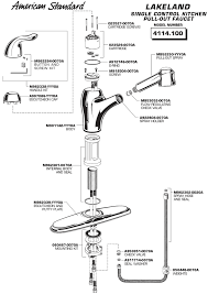 american standard kitchen faucet parts