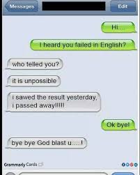 Funny english jokes for whatsapp group and mobile wallpaper photo. Funny English Text Message Jokes Pics You Failed In English