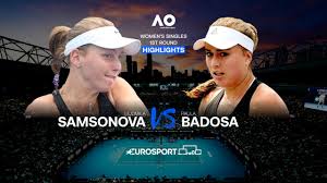 44) стала победительницей турнира из категории wta 250 с призовым фондом $ 235 238 в белграде. Australian Open 2021 Liudmila Samsonova Paula Badosa Einzel Frauen 1 Runde Highlights Tennis Video Eurosport