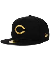 New Era Cincinnati Reds Gold 59fifty Cap Sports Fan Shop By Lids Men Macy S Cincinnati Reds Hats For Men New Era