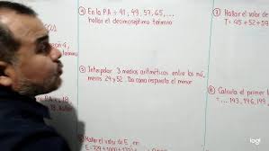 PROGRESIONES ARITMETICAS Ejercicios PARTE1