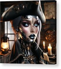Gothic pirate #3 Acrylic Print
