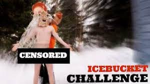 NAKED ICEBUCKET CHALLENGE - YouTube