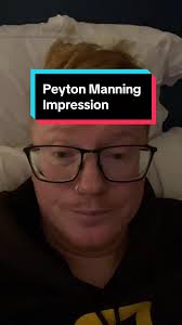 My Peyton Manning impression has gotten pretty good 🏈 #impressions #funny  #comedy #peyton #peytonmanning #football