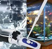 RETK-68 Salinity Brix Refractometer Low Sugar/Salt Salinity 0~100ppt Brix  0~10% Density 1~1.070g/cm3