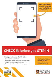 This includes the qr codes you scan, your manual diary entries, your bluetooth 'keys', and your nhi number. Check In Before You Step In Covid 19 Information University Of Waikato