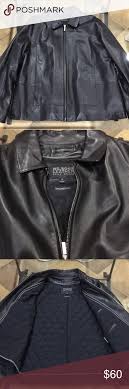 Wilson Leather Pelle Studio Leather Jacket Black L Wilson Leather Pelle Studio Leather Jacket Black L Has A Zip Out Liner Called Thin Leather Jacket Jackets Fashion