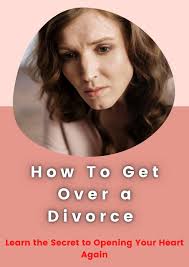 How to get over a divorce