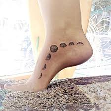 We know that the moon is one of nature's well, it is good for you to think to have a moon tattoo. Phases Of The Moon Done By Perigee Moon Tattoos In Cape May Nj Photo Also Taken By Them Tattoos Moon Tattoo I Tattoo
