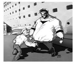 Popeye Vs Brutus By Bandidacega On Deviantart Popeye The Sailor Man Popeye Brutus Popeye