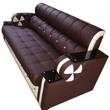 These options are beautiful yet all priced beneath $700! Wooden Frame Rexine Three Seater Sofa Living Room Rs 14000 Piece Id 20460426188