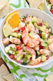 Serve as a dip with tortilla chips or as a topping on a tostada spread with mayo. Cheater Shrimp Ceviche No Raw Seafood The Fountain Avenue Kitchen