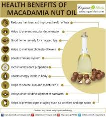 Health Benefits Of Macadamia Nut Oil Organic Facts Macadamia Nut Oil Fruit Health Benefits Health Benefits