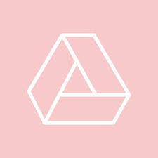 Pink Google Drive App Icon Ios App Icon Design Iphone Icon App Icon Design