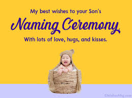 The once in a lifetime event of naming your child is a very special celebration. 35 Naming Ceremony Wishes And Messages Wishesmsg