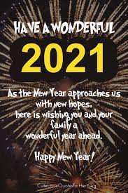 Top 20 Happy New Year 2021 Images And Love Quotes For Her Him Quotes About New Year Happy New Year Quotes Happy New Year Pictures