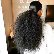 Black ponytail hairstyles rarely get more unique and interesting than this one. Pin On Hair Style