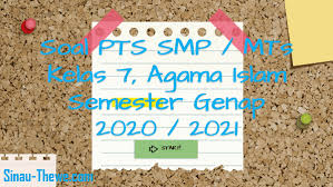 Mei 17, 2021 posting komentar meskipun agama hindu telah berkembang sejak tahun 5000 sm, ajaran pemikirannya masih relevan dengan perkembangan zaman. Soal Pts Smp Kelas 7 Pendidikan Agama Islam Kristen Katolik Hindu Semester 2 K13 2020 2021 Sinau Thewe Com