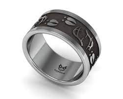 Gorgeous Hunting Archery Jewelry On This Site Wish There Was A Photo O Black Diamond Engagement Ring Set Black Diamond Ring Engagement Hunting Wedding Rings