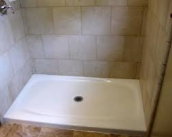 Kohler Salient 60 In X 36 In Cast Iron Single Threshold Shower Base With Center Drain In White K 9055 0 The Home Depot In 2021 Small Bathroom Renovations Master Shower Tile Small Bathroom