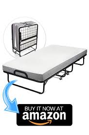 Milliard Diplomat Folding Bed Twin Size With Luxurious Memory Foam Mattress And A Super Strong Folding Beds Memory Foam Mattress Mattress