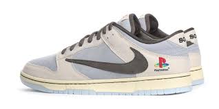 Travis scott has taken his partnership with playstation to new heights by gifting two fans with a brand new game console each. The Travis Scott Playstation X Nike Dunk Low Sneakers Are Real Raffle Has Begun Geek Culture