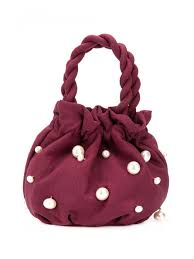 Staud Bags Bucket Bags Pearl Grace Handbag Red