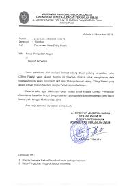 Surat Permintaan Data Ke Instansi Pemerintah Kumpulan Contoh Surat