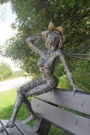 Garden Fairies Environmental Art Trentham Gardens Sculpture Trentham Staffordshire Uk Garden Fairy Garden Art Sculptures Fairy Sculpture Environmental Art