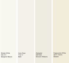 Bm Simply White Sherwin Williams Alabaster Off White Paint Colors White Interior Paint White Paint Colors