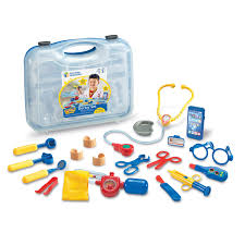 Learning Resources Pretend Play Doctor Set Helps A Child Become More Comfortable With The Medical Equipment Playing Doctor Learning Resources Kits For Kids