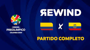 Sigue acá caracol en vivo. Colombia Vs Ecuador L Preolimpico 2020 Partido Completo Youtube