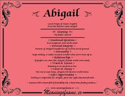 Meaning Of The Name Abigail Google Search Names With Meaning Pretty Names Meant To Be