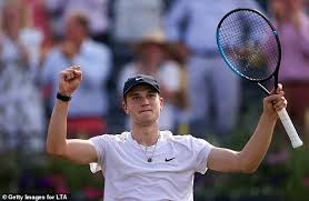 Jack alexander draper (born 22 december 2001) is an english tennis player. Jack Draper Sets Up A Rare All Brit Quarter Final At Atp Tour Level As He Is Set To Face Cam Norrie Daily Mail Online