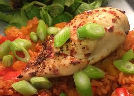 Slimming World Piri Piri Chicken With Spicy Rice And Salad Swstretford